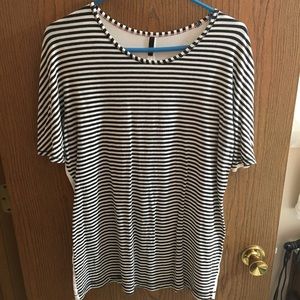 Lululemon Striped Short Sleeve Tee